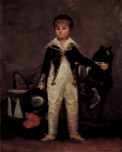Portrait of Pepito Costa y Bonelis by Francisco de Goya